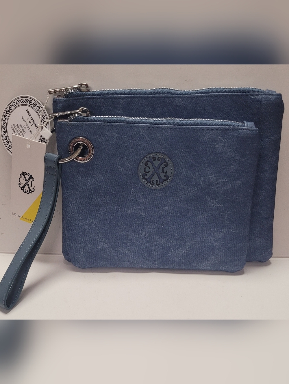 CXL CHRISTIAN LACROIX DENIM WRISTLET